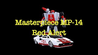 Transformers Masterpiece MP-14 Red Alert Stop Motion Transformation