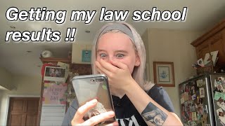 live reaction: opening my university classification (getting a first class law degree?!)