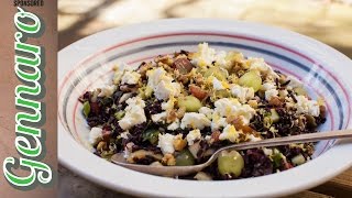 Italian Salad with Black Rice | Gennaro Contaldo