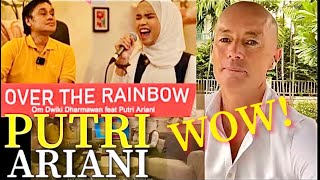 Putri Ariani ‘Over the Rainbow’ with Dwiki Darmawan FIRST REACTION