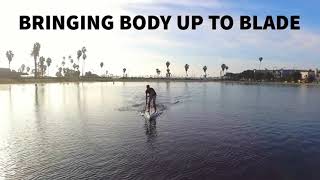 Stand Up Paddle Technique Lesson 2 Bringing Body to the B