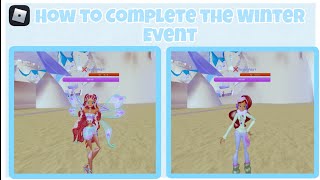 {[Roblox]} How to Complete the Winter Event in Glam Magic Power??