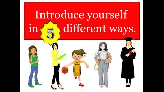 Learn Arabic - Introduce yourself in 5 Different Ways