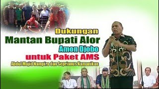 Dukungan Mantan Bupati Alor Amon Djobo untuk Paket AMS