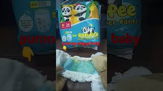 PAN-PEE BABY DIAPER PANTS | DIAPER TEST | #PANPEE #diaperreview #marlenegabriel #Murangdiaper