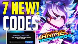 *NEW* ALL WORKING CODES FOR ANIME DEFENDERS! ROBLOX ANIME DEFENDERS CODES 2024