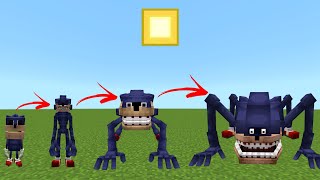 Shin Sonic Tapes Transformation in MINECRAFT