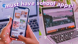 MUST HAVE APPS FOR HIGH SCHOOL STUDENTS: back to school apps you need, back to school must have apps