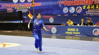 Chloé, Daoshu 🥇, 1st PanAmerican Wushu Tournament