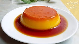 ভাপে না বসিয়ে ডিম ছাড়া ক্যারামেল পুডিং | Steamless Caramel Custard Pudding | Eggless Pudding Recipe