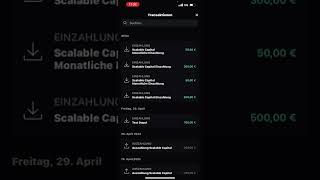 Scalable Capital Vermögensverwaltung Depot Update 02.05.2022