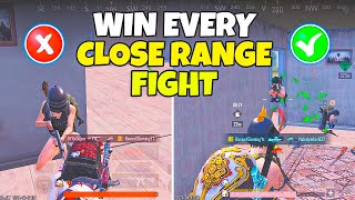 How To Improve Close Range Fights in BGMI & PUBG Mobile | Close Range Hipfire Secret Tips & Tricks