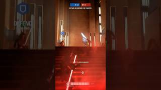 ↕️That vertical saber throw tho↕️ #starwars #gaming #battlefront2 #clips