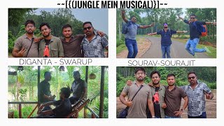 JUNGLE mein MUSICAL - A Musical Vlog By Diganta Official | ft. Swarup, Sourav, Sourajit And Diganta