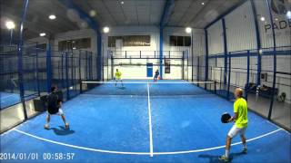 Dani Andres Fran Xavi 006 09/01/2016 Padel Indoor Mataró