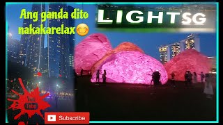 Napakagandang display ng I LIGHT SG 2024/This is Singapore