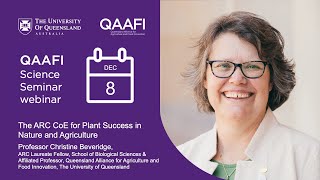 The ARC CoE for Plant Success in Nature and Agriculture