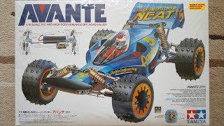 Tamiya AVANTE (2011 edition) unboxing (#58489)