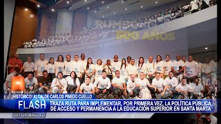 Alcalde Pinedo Traza Ruta Para Política Pública de Acceso a la Educación Superior