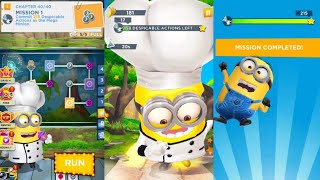 Minion Rush Chapter 40 Mission 1 Commit 215 Despicable Actions as the Mega Minion Run#732