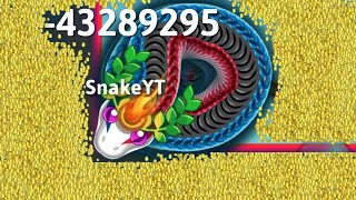 WOW ! I FEED CUTE NOOBS IN SNAKE IO 🐍 BEST EPIC SNAKE IO GAMEPLAY 🐍 #epicsnakeio