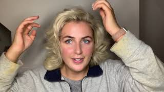 SHORT HAIR BOUNCY BLOW DRY USING THE GHD RISE | TILLY JONES