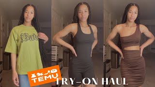 MY FIRST TEMU HAUL *TRY-ON HAUL* Affordable Spring & Valentine Clothing Pieces