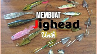 membuat jig head untuk softlure ~ untuk mancing di kedalaman.