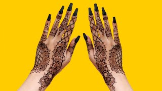 new Mehndi design 2020 simple back hand | | mehndi design simple for back hand new || hennabysid