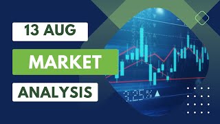 13 Aug  Market analysis 🌞 Banknifty & Nifty50 prediction levels ⛅ stock market option trading