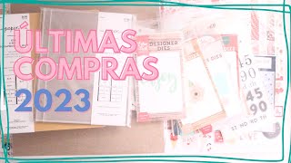 📒 Últimas Compras de Scrapbook del Año | Material de SCRAPBOOK