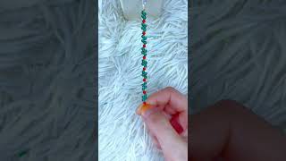 DIY🍀How to make a bracelet#shorts