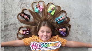 Hairdorables Surprise Dolls Series 1 Doll Unboxing Blind bags