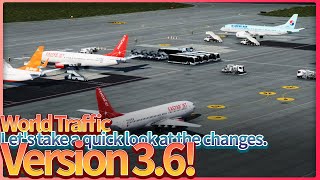 X-Plane, World Traffic 3.6 update is out.