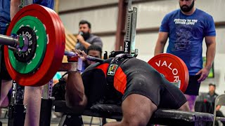 National Record Bench @ Journey to the Cursed Lands | USPA