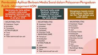 SEMINAR AKTUALISASI PESERTA LATSAR CPNS 2020 ANGKATAN LXXXVII KAB. MOROWALI UTARA