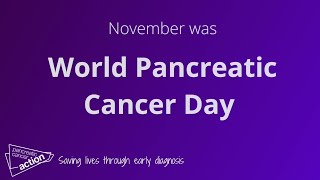 Its About Time | Pancreatic Cancer Awareness Month | World Pancreatic Cancer Day