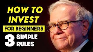 Investing Wisdom For Beginners: Warren Buffet's 3 Simple Rules