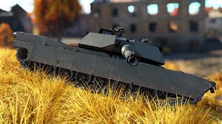 Cleaning Enemies From Battlefield||M1A1 ABRMAS|| (War Thunder)