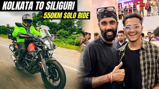 550km Solo Ride করে @jattprabhjot এর সাথে দেখা করেই নিলাম ❤️ Kolkata to Siliguri