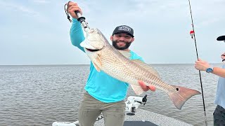 CHAD MENDES AND CLAY GUIDA'S LOUISIANA REDFISH TRIP!!