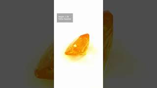 1.58 Carat LOUPE CLEAN Top Quality Natural Canary Yellow Sapphire | #shorts