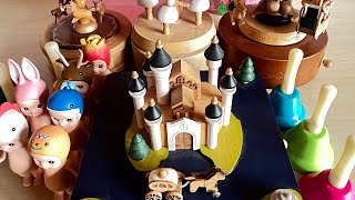 ASMR!!Have Fun💫‼️Wooden Music Box Toy‼️ Fruits Cutting Toys