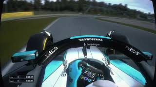 Mercedes W15 Onboard lap | 2024 Emilia Romagna Grand Prix | Pirelli