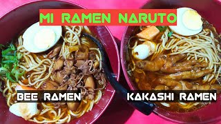 MIE RAMEN NARUTO CIRACAS SERANG BANTEN,REVIEW MENU