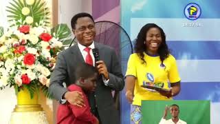 Stanley leads Praises at Preacher Kidz Competition 2023