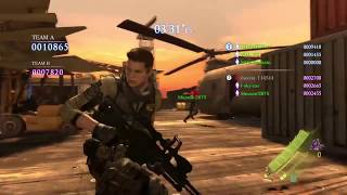 Resident Evil 6 PS4 - Survivors Team Matches : 35 Headshots in 5 minutes