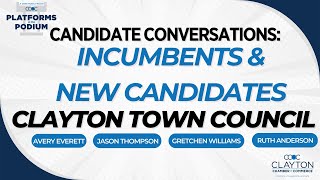 Platforms at the Podium: Candidate Conversations - Town Council