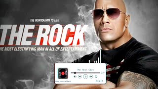 Wwe The Rock Theme song "The Rock Says" Trap Remix With Visualizer (Wwe MusicalMania)