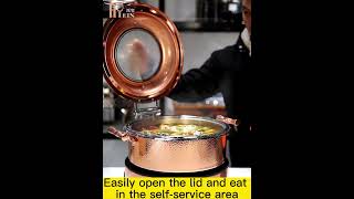 Unveiling the Gold Hammered Dining Stove: The Ultimate Culinary Innovation!